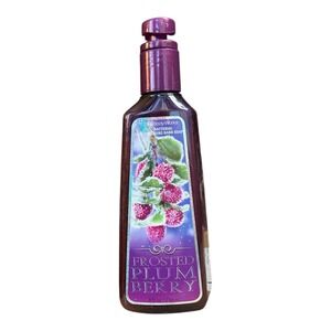 BATH & BODY WORKS Frosted Plum Berry Anti-Bacterial Hand Soap 8 oz Discontinued
